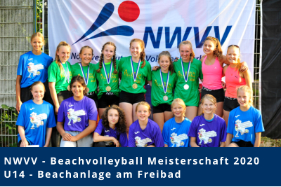 NWVV - Beachvolleyball Meisterschaft 2020 U14 - Beachanlage am Freibad
